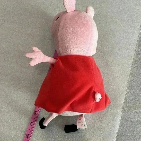 FREE  TY Beanie Peppa Piggy with Bear Plush Doll for Kids - Picture 7 of 8